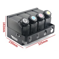 Sistema de Tinta a Granel con Recarga Automática CISS de 1500 ml, Cartucho de Tinta para Impresora Roland/Mimaki/Mutoh, etc., Sistema de Suministro Continuo de Tinta a Granel