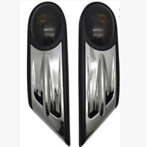 Intermitentes Delanteros BMW Negros Electrochapados en Fibra de Carbono, Repuestos Halógenos - Product Image 1