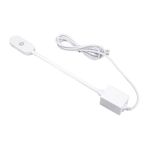 Lampe LED pour machine à coudre, 30 LED, commande tactile, luminosité réglable, corps en métal blanc, alimentation 220V AC - Product Image 4