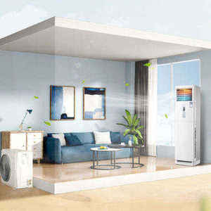 Floor <b>Standing</b> Mounting Split Type Air Conditioner Variable Frequency Cooling Heating AC Energy-Saving Class A+++ Remote <b>Control</b> - Product Image 6