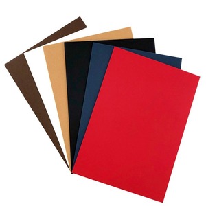 Tùy chỉnh in A4 giấy thư mục Kraft bìa với vàng dập logo đơn hoặc đôi chèn tài liệu thư mục cuốn sách cho máy tính xách tay - Product Image 1