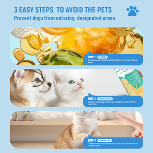 Spray répulsif <span class=keywords><strong>pour</strong></span> animaux de compagnie à base de plantes naturelles OEM ODM - Entraînement en 3 étapes <span class=keywords><strong>pour</strong></span> prévenir les griffures et les morsures 120 ml Répulsif <span class=keywords><strong>pour</strong></span> chats/chiens - Product Image 4