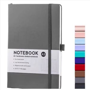 2026 A5 Promotional Custom Logo High Quality Personalized Notepad Journal Hardcover PU Leather Notebook Planner - Product Image 1