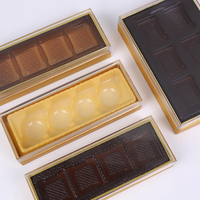 Cajas de Embalaje de Cartón de Grado Alimenticio Ecológicas Personalizadas de Fábrica de Alta Calidad con Tapa Transparente de PVC para Chocolate