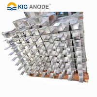 Anode sacrificielle en aluminium KIG personnalisée pour quai