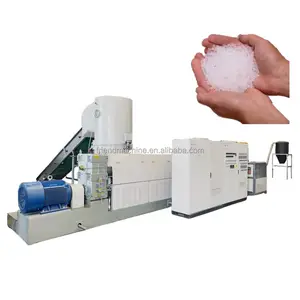 Granulateur industriel de compactage de plastique équipement extrudeuse de recyclage de déchets plastique machine de granulation de plastique PP PE PET