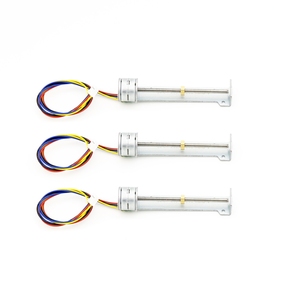 Moteurs pas à pas linéaires NEMA6 SM1511, petits moteurs <span class=keywords><strong>micro</strong></span> <span class=keywords><strong>DV</strong></span> 5V 12V à aimant permanent, mini moteur de pas linéaire 45mm 55mm - Product Image 3