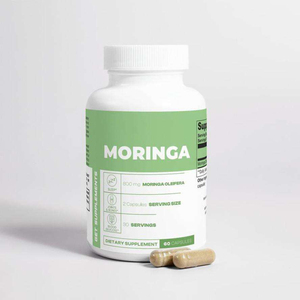 Cápsulas de polvo de hoja de Moringa 100% pura OEM, mejoran la densidad ósea, antioxidantes de Moringa, apoyo a la salud, extracto de planta de Moringa en cápsulas - Product Image 2