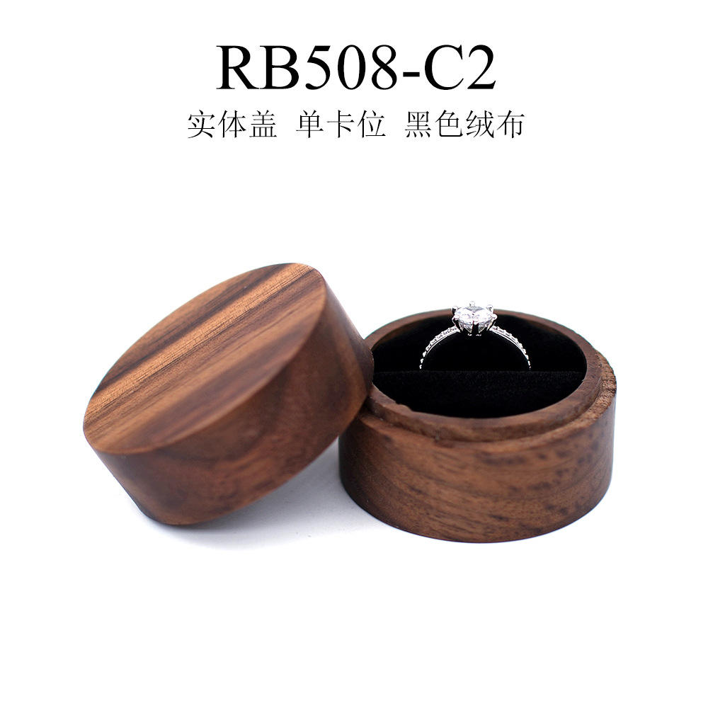 Rb508-c2 redondo individual negro