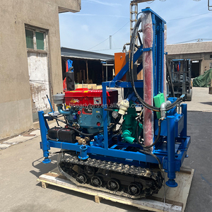 Bánh Xích loại 200m theo dõi Giàn Khoan giếng nước nhỏ để khai thác & thủy lợi bơm mang động cơ động cơ bánh răng thành phần cốt lõi - Product Image 3