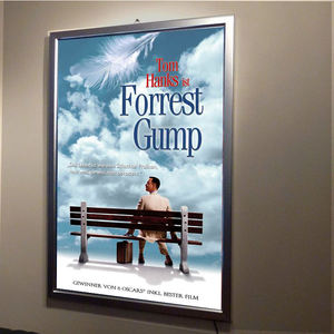 Marco a presión de aluminio LED Cine <span class=keywords><strong>Teatro</strong></span> Caja de luz Póster de película 27*41 pulgadas 27X40 <span class=keywords><strong>Cartelera</strong></span> de exhibición publicitaria - Product Image 1