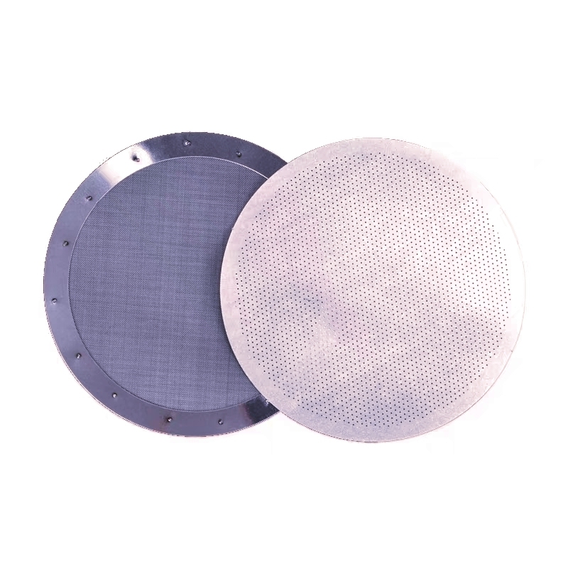 Etching Discs Ss304 Disc Spot Welded Wire Stainless Round Coffee Metal Mesh Screen Filter Disk