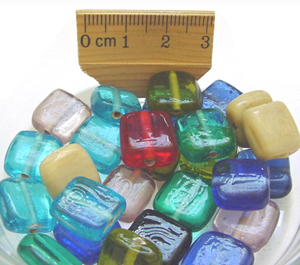 Cuentas de Cristal Redondas Lisas Multicolores de la Marca FE para la Fabricación de Joyas, Caja Suelta a Granel - Product Image 5