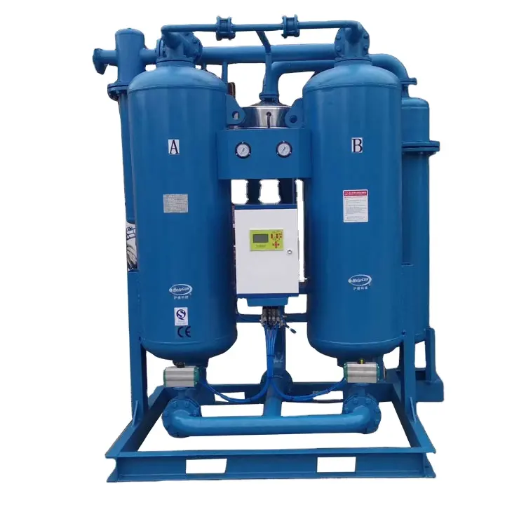 Industrial heated purge adsorption air dryer purifying equipment