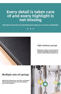 <span class=keywords><strong>Lit</strong></span> de Pilates portable 3-en-1 Full-track <span class=keywords><strong>avec</strong></span> emballage en boîte en bois, cadre en aluminium, modèle AAA15 - Product Image 3