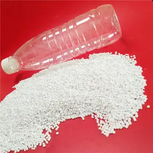 Miglior prezzo all'ingrosso resina PET polietilene tereftalato materia prima plastica per la produzione di bottiglie