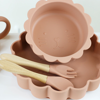 Youssen — bol d'alimentation pour bébé en Silicone, bol d'aspiration étanche pour enfants, vaisselle pour enfants, ustensiles de cuisine