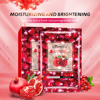 Seomou Faciales Schoon Sheetmask Koreaanse Schoonheid Biologische Gezicht Fruit Vegan Sheet Masker