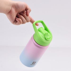 American Style 304 Stainless Steel Sports Water Bottle Vacuum Insulated Flask Portable Outdoor Travel <b>Cup</b> for Kids Adults - Product Image 1