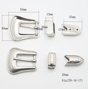 Logotipo personalizable para <span class=keywords><strong>mujer</strong></span>, hebilla <span class=keywords><strong>de</strong></span> cinturón <span class=keywords><strong>de</strong></span> tres piezas <span class=keywords><strong>de</strong></span> 20mm, nuevo estilo, Pin <span class=keywords><strong>de</strong></span> aleación <span class=keywords><strong>de</strong></span> Zinc para otoño <span class=keywords><strong>2020</strong></span>, prendas y bolsos <span class=keywords><strong>de</strong></span> estilo occidental - Product Image 5