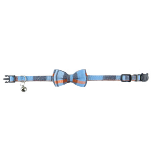 Nouveau collier pour chat avec nœud, boucle anti-étranglement, motif écossais britannique, festif, toutes saisons, Noël, Festival du Printemps - Product Image 4
