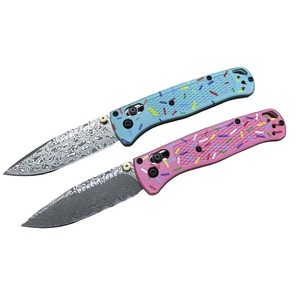 Cuchillo Plegable Ligero con Mango de Fibra de Nailon Damasco 535 S30V, Personalizado al por Mayor, para Campismo al Aire Libre - Product Image 1