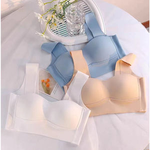 FINETOO-Sous-vêtements de sport sans couture pour petites poitrines pour femmes, soutien-gorge d'été mince pour filles - Product Image 2