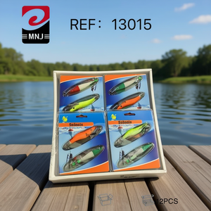 Senuelo Fishing Lures 12Pcs Assorted Colors And Designs For Freshwater And Saltwater Fishing - Product Image 2