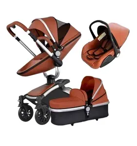 CE Certificate foldable baby carriage high landscape mother baby stroller 3 in 1 China inflaming retarding baby pram Europe