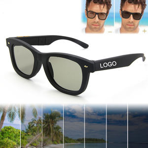 नवीनतम प्रौद्योगिकी कस्टम लोगो स्मार्ट ई चश्मा महिला पुरुषों के लिए परिवर्तनीय टिंट नियंत्रण के साथ धूप का चश्मा पोलराइज्ड एलसीडी लेंस - Product Image 2