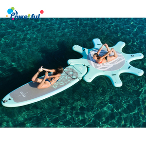 Aqua <span class=keywords><strong>Marina</strong></span>-estación de acoplamiento para SUP, plataforma flotante inflable para Yoga - Product Image 4