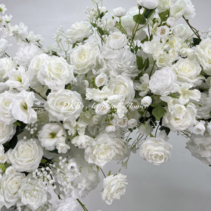 Nhà Máy Trực Tiếp Tùy Chỉnh Thiết Kế Bất Cảm Ứng Mùa Thu Hoa Vòm Thực Tế Nhân Tạo Hoa Vòm - Product Image 4