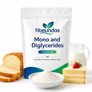 Mono- et diglycérides émulsifiants de qualité alimentaire pour pain, gâteaux, produits laitiers, en vrac, certifiés <span class=keywords><strong>HALAL</strong></span>/KOSHER, durée de conservation de 24 mois - Product Image 1