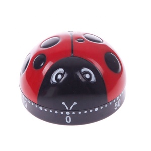 Dễ thương Ladybird 60 phút nhà bếp đáng yêu hẹn giờ <span class=keywords><strong>Ladybug</strong></span> hẹn giờ dễ dàng hoạt động nhà bếp hữu ích nấu ăn Ladybird hình dạng nhà bếp công cụ - Product Image 3