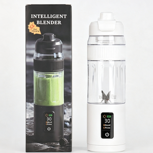 Nouveau Mixeur Portable OEM 600ml Rechargeable avec Écran Numérique, Mini Presse-Agrumes Électrique pour Smoothies – Vente en Gros - Product Image 6