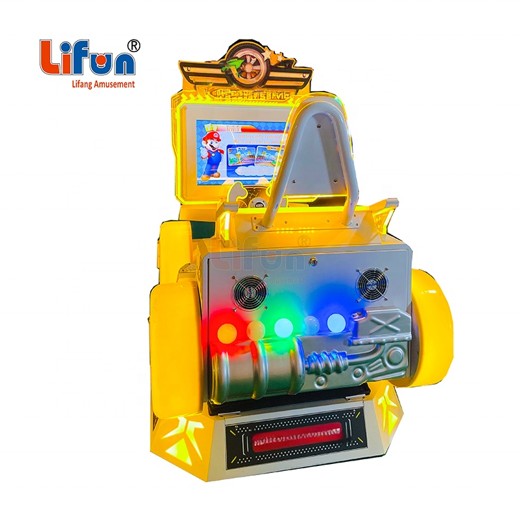 Lifun Factory Direct Supply Kids Royal Racing Game Machine with Motion Seat 26" LCD Screen 1 Year Warranty 110V/220V
