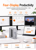 Nuevo Mini PC Mseore con AMD Ryzen AI Max+ 395 |   Computadora de Escritorio para Juegos Radeon 8060S 128GB LPDDR5X 4x Ranuras PCIe 4.0