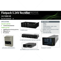 Module de système d'alimentation télécom Eltek Flatpack S 24V Rectifier 24/1000 HE 241122.205 1000W