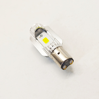 Ampoule de phare LED à double griffe, 12V-80V, lumière haute intensité intégrée, adaptable pour moto et trottinette électrique