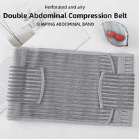 Faja Reductora de Cintura de Fibra de Carbón de Bambú con Cierre Elástico, Personalizable, Segura, Transpirable, Moldeadora de Abdomen