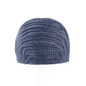 Vente en gros <span class=keywords><strong>de</strong></span> bonnet <span class=keywords><strong>de</strong></span> perruque Cornrow élastique au crochet noir Outil d'extension <span class=keywords><strong>de</strong></span> cheveux en polyester pour la fabrication <span class=keywords><strong>de</strong></span> perruques <span class=keywords><strong>de</strong></span> filets à cheveux et <span class=keywords><strong>de</strong></span> tresses - Product Image 4