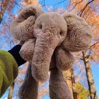 Jelly Catt Mignon Smudge Singe Éléphant Lapin Panda Enfants Oreiller En Peluche Jouet Literie Super Doux En Peluche Matériel Cadeau De Vacances
