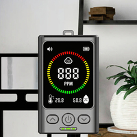 Detector de Gases Múltiples Portátil para CO y CH4, Monitor de Calidad del Aire Interior y Exterior, Uso Doméstico y de Oficina