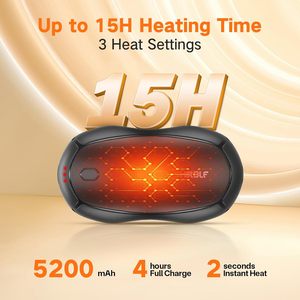 LOGO Customizable Rechargeable Hand Warmer Warm Hands Portable Power Bank 3600 Charging Treasure - Product Image 4