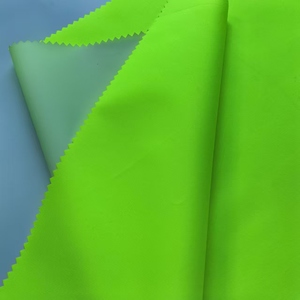 300D X 300D poliestere fluorescente impermeabile di alta qualità Oxford con cappotto latteo per il panno da lavoro - Product Image 2