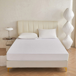 Mattress Protector <strong>Fleece</strong> <strong>Fitted</strong> <strong>Sheets</strong> Terry Premium Terry <strong>Fitted</strong> <strong>Sheet</strong> - Deep Pocket Elastic,Hotel Bedding <strong>Sheet</strong> - Product Image 4