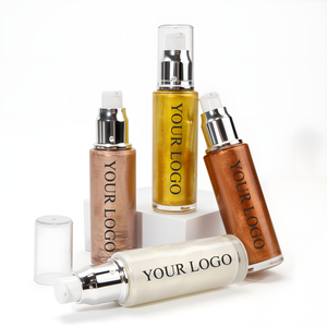 Huile Corporelle Bronzante Haute Pigmentation Personnalisée, Illuminateur Scintillant en Gros, Étiquette Privée, <span class=keywords><strong>Enlumineur</strong></span> Liquide Scintillant pour le Corps - Product Image 1