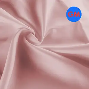 Özel baskılı mavi yaprak tasarım ipek gibi ipeksi saten 97% Polyester 3% spandex elastan kumaş rahat elbiseler için