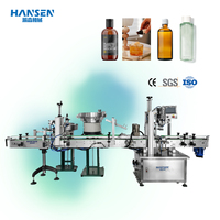 Machine automatique de bouchage et de vissage en acier inoxydable pour bouteilles de boissons et d'aliments