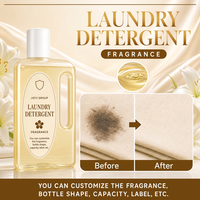 Détergent liquide pour lessive en vrac OEM, parfum frais longue durée, produits de nettoyage pour la lessive